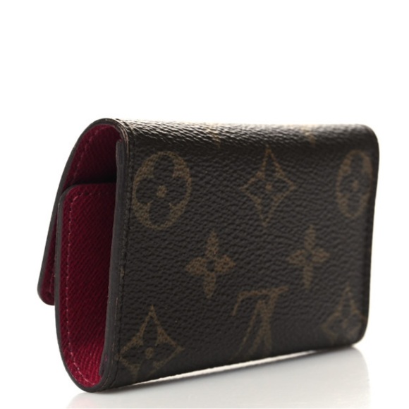 This is an authentic LOUIS VUITTON Monogram 6 Key Multicles Holder in Fuchsia. - Picture 3 of 7